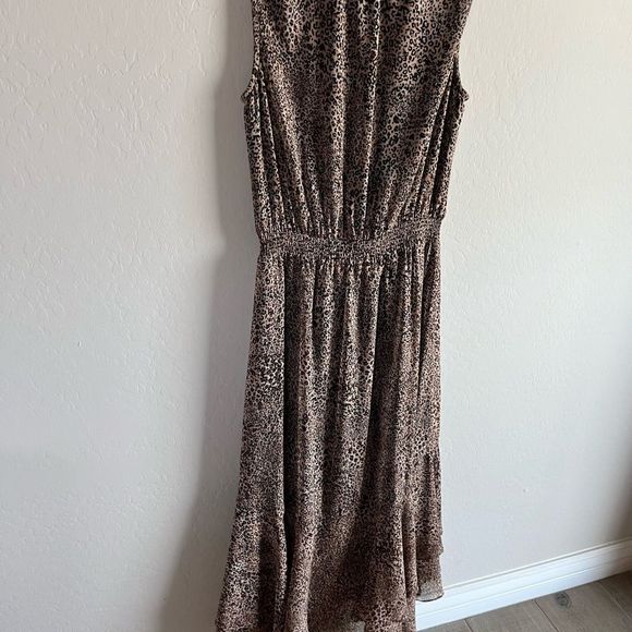 1 State Women’s Sleeveless Leopard High Low Dress Size S - Picture 6 of 9